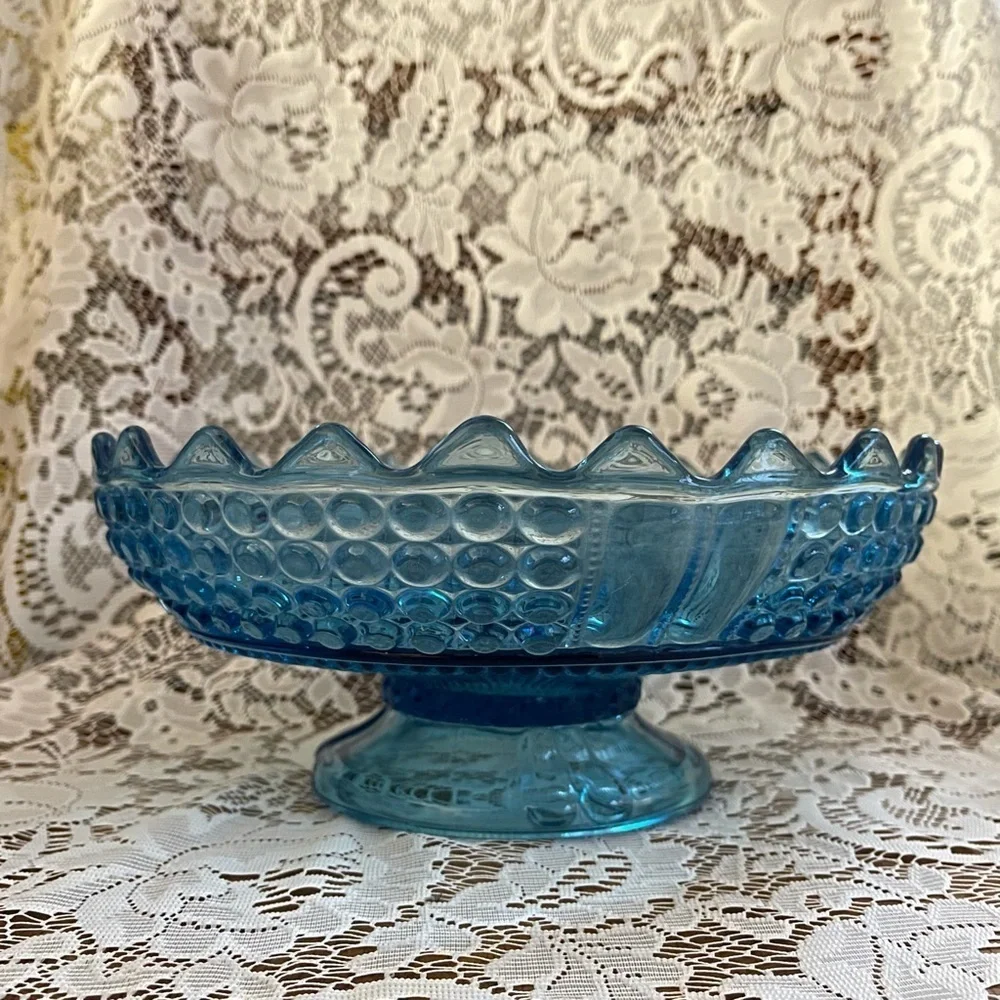 Antique Early American Pattern Glass Richards & Hartley Glass Company Bowl